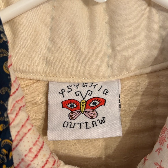 Psychic Outlaw Depression Era Lantern Quilt Patchwork Coat - Picture 8 of 16